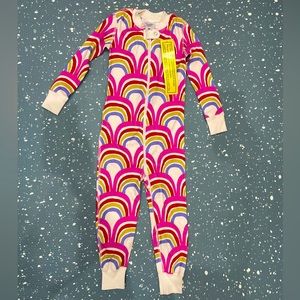 Hanna Andersson rainbows pajamas 3T (90cm) NWT